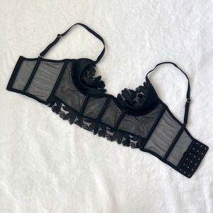 VS Black Lace Corset